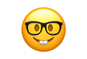Nerd Emoji Celebrating Geek Culture